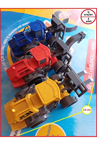 OYUNCAKSAHİLİ Forklift Kaldıraç Ön Hareketli Lift Odun Taşıyıcı Kancalı işmak...