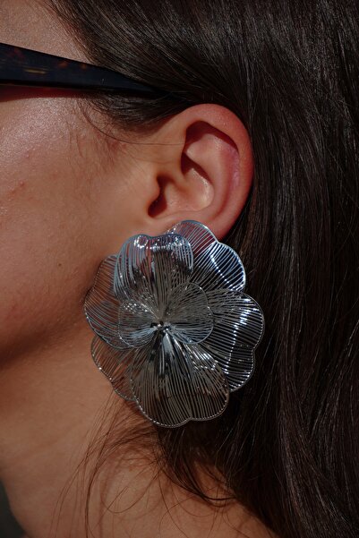 Rumon Büyük Çiçek Küpe