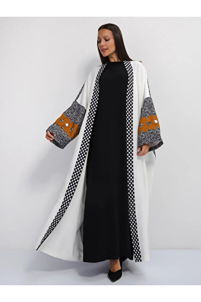 Moonlet Uzun Oversize Günlük Kimono
