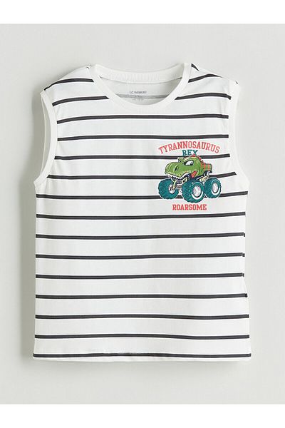 LC Waikiki Striped Boys' Singlet and Shorts 2-Pack