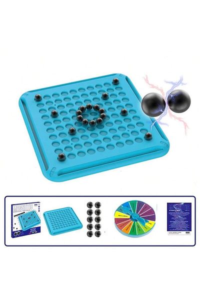 sallma Strategy game, magnetic with balls, for adults and children