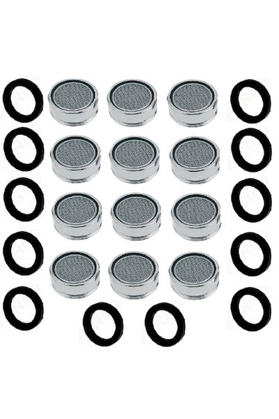 Movidic Set 12 aeratoare cu garnituri pentru baterie sanitara, filet exterior, MVD