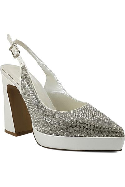 Beety 25by.128-0 Platform High Heeled Stone Women's Evening Dress Shoes