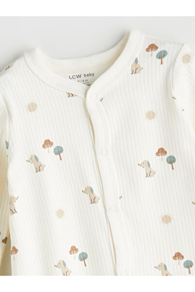 LC Waikiki Peak New Season V-Neck Printed Baby Boy Hospital Discharge Set