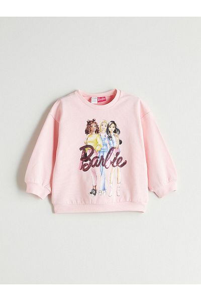 LC Waikiki Printed Girl's Sweatshirt and Leggings 2-Pack