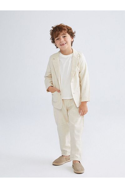 LC Waikiki Linen Look Boy's Suit