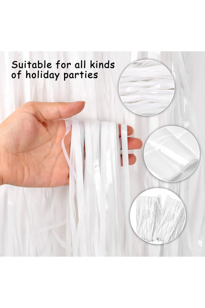 OEM Soft White Color Wall and Door Curtain Imported 100X200 cm