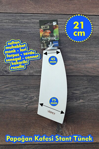 Vixpet Venty 21 cm Parrot Cage Stand Pillar |   Sultan, Lori, Monk, Konur, Sevda, Muhabbet, Forpus - V881
