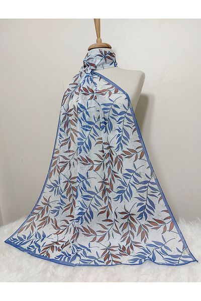istanbul prensesleri Patterned Chiffon Shawl High Quality Size 70 X 185 cm