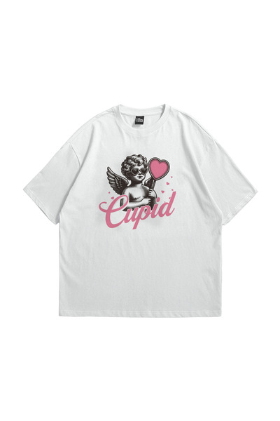 Premium Baskılı Angel Oversize T-shirt