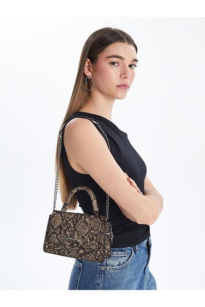 LC Waikiki Women's Shoulder Bag with Chain Detail (W5)