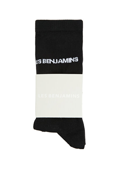 LES BENJAMINS Siyah Erkek Bambu Çorap