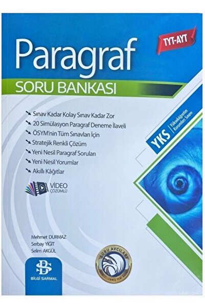 Bilgi Sarmal Yayınları Bilgi Sarmal Tyt Ayt Paragraf Soru Bankası 2026