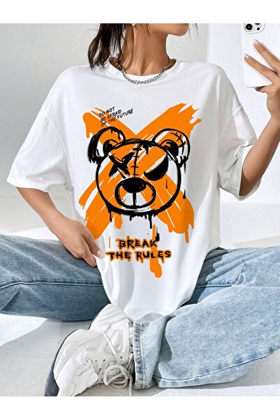 donamod Σχεδιασμός κινουμένων σχεδίων και γραφικών οπτικών ειδών Oversize T-s...