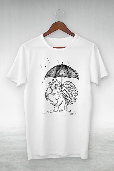 donamod Μπλουζάκι Unisex με λευκό στάμπα Gsc-114