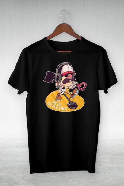 donamod Μπλουζάκι Unisex Μαύρο Gsc-402