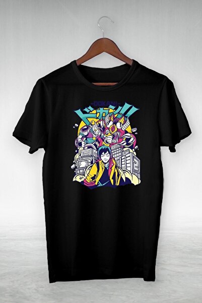 donamod Μαύρο - T-shirt με εικονογράφηση με στάμπα Dokan Anime - Tshirt Vip D...