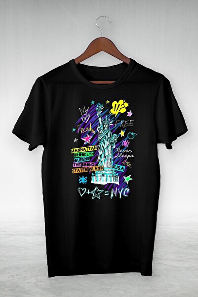 donamod Μπλουζάκι Unisex με μαύρο στάμπα Cte-018