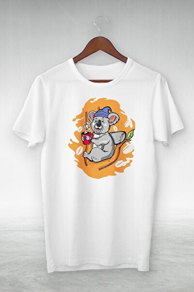 donamod Unisex Λευκό Μπλουζάκι Cte-101