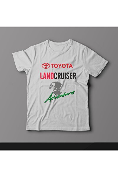 donamod تي شيرت مطبوع عليه تويوتا لاندكروزر أدفينشر