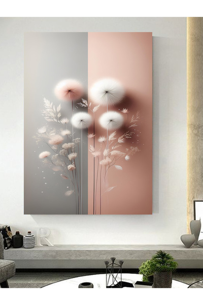 ESLEM SOFT ÇİÇEK KANVAS TABLO