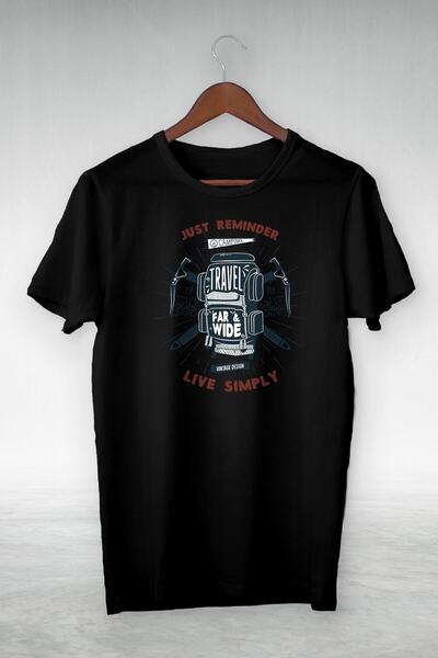 donamod Μπλουζάκι μαύρου σχεδίου Gsc-510