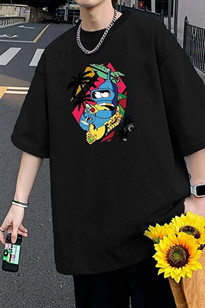 donamod Tricou unisex cu imprimeu Crazy Banana