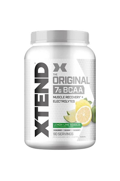 Extend Xtend Original 7BCAAs Muscle Growth Supplement - Lemon - 1.28 kg Powder - 90 Servings