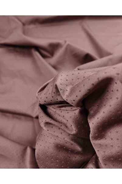 Kumaş Parça Bumbac țesut în culoarea maro mink Inter: 150