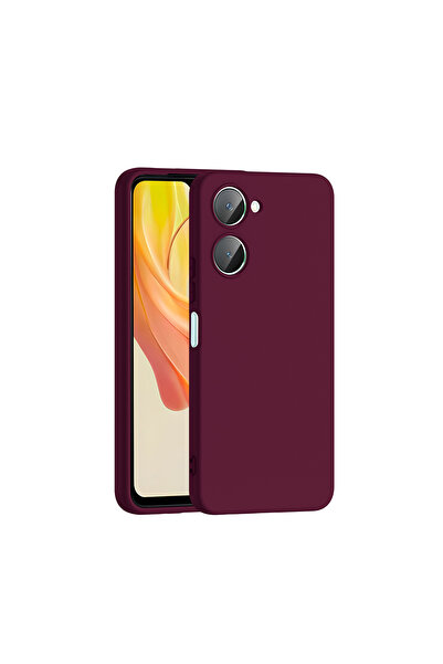 Nezih Case Vivo Y18 Uyumlu Kamera Korumalı (KADİFE İÇ YÜZEY) Renkli Silikon K...