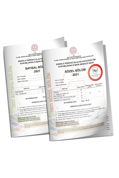 AV YAYINLARI 8. Sınıf AV LGS Tıpkı Basım 2021 Deneme SAY/SÖZ / Kolektif / AV ...