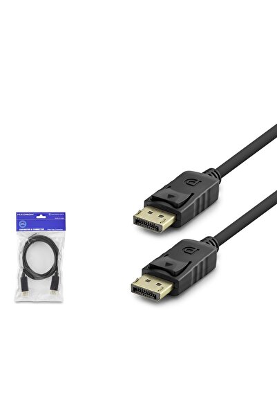 HADRON HDX7765 DisplayPort Görüntü Kablosu 4K 30 Hz 1.8 m Siyah