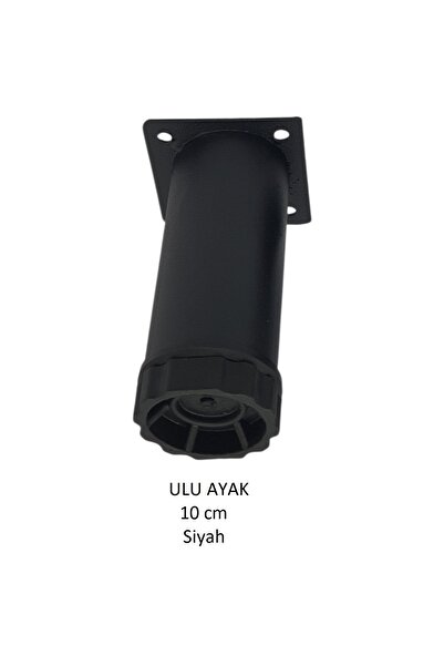 Adilon ULU AYAK 10cm, inclusiv șuruburi, negru