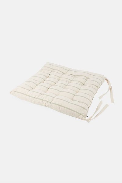Muy Mucho Stripe Chair Cushion, Multicolor