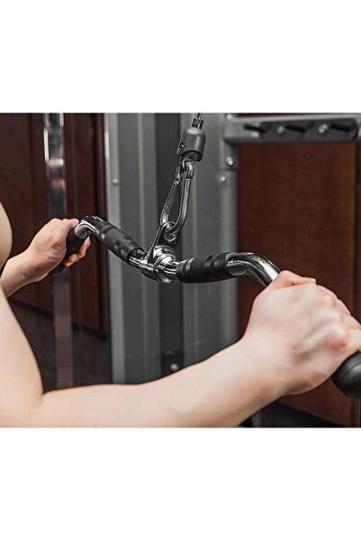 Al Rayyan Sports قضيب لات بار لتمارين سحب الكابل