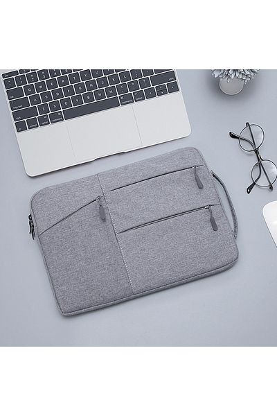 Choice 15.6 - 16 inch GRAY Laptop Bag 13.3 15.6 14 inch Waterproof Notebook Case Sleeve For Macbook Air Pro