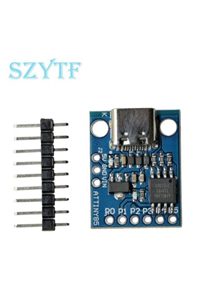 SZYTF وحدة لوحة تطوير Micro USB من نوع Type-c ATtiny ATtiny85 Digispark Kicks...