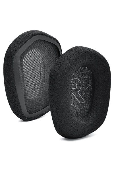 Choice1 زوج واحد من وسادات الأذن لسماعات الرأس Logitech G733 G 733، إسفنجة ناعمة، وسادة إسفنجية بديلة، أسود