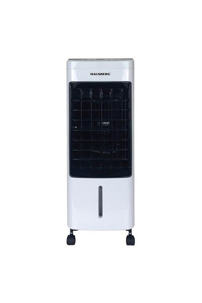 Hausberg Fan with cooling and humidifying air HB-5955 white, 3 speeds, remote control and 12-hour timer, 4