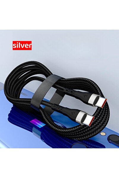 Choice1 كابل شحن سريع للغاية من نوع USB C إلى Type C PD بطول 2 متر، كابل بيان...