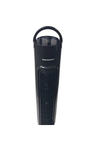 Hausberg Tower Fan with Ionizer Vionex HB-5951, 60W, 84cm, Remote Control, Touch Panel, 3 Speeds, Ti
