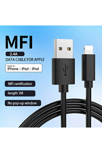 Choice كابل MFI بطول 1 متر وبطول 3.3 قدم، مصنوع من النايلون الفاخر، كابل USB-...