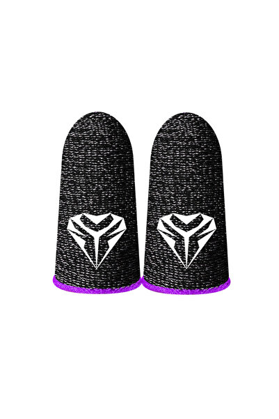 Choice قفازات إبهام أرجوانية من 1 إلى 10 أزواج، قفازات أصابع مقاومة للعرق، من...