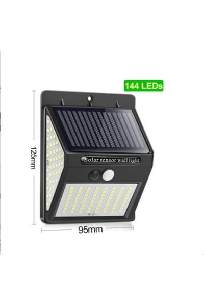 Choice 144LEDS مصباح شمسي متعدد الوظائف جديد للديكور الخارجي ضوء شمسي IP65 مق...