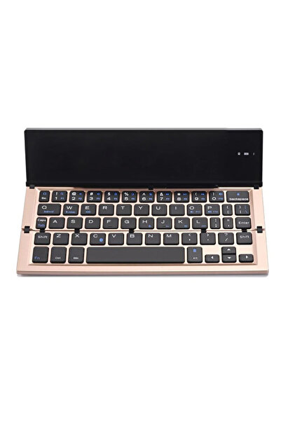 Choice gold BOW Folding Bluetooth Mobile Phone Keyboard Rechargeable Wireless...
