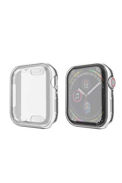 Choice Series 456 SE 40mm Silvery Cover for Apple Watch Ultra 9 8 7 6 SE 5 4 Screen Protector for iWatch Se