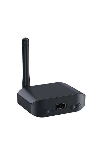 Choice Black Bluetooth 5.3 Receiver Transmitter BT5.0 U Disk RCA 3.5mm AUX Jack Stereo Music Wireless Audio