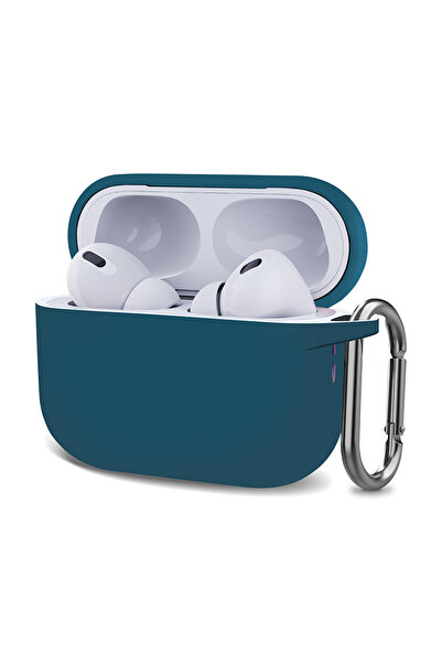 Choice جراب أزرق لسماعات AirPods Pro 2، ملحقات سماعات الأذن، سماعة بلوتوث، سي...