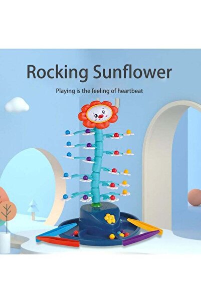 Yelajoy Electric Shaking Sunflower, With Beads, Exercises Hand-eye Coordination, Toys for kids 3+