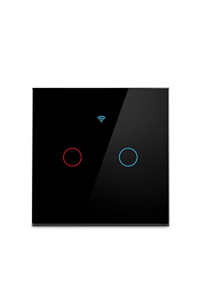 Choice4 مفتاح إضاءة حائطي للمنزل الذكي Tuya WIFI باللون الأسود من الاتحاد الأ...